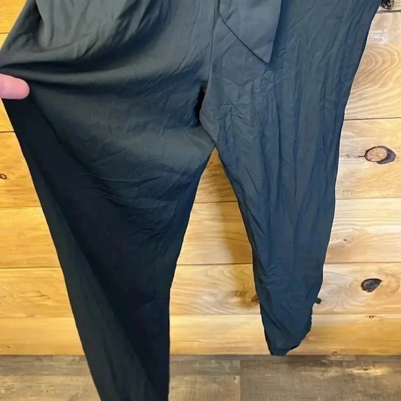 WOMENS L'AMOUR‎ BLACK SPAGHETTI STRAP JUMPSUIT XL - Picture 3 of 9